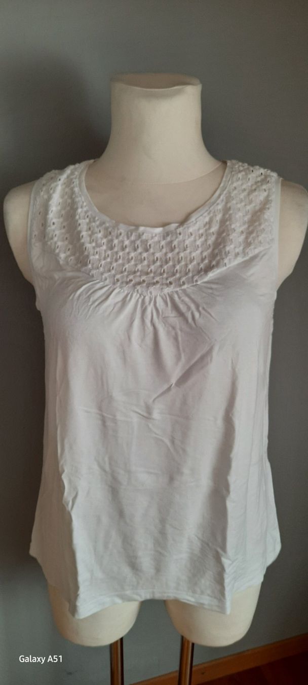 Top: ***STREET ONE*** Top weiss Gr. 42 – Usato da Wädenswil venduto da H2H_Secondhandshop 1