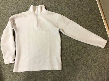 Weisser Faserpelz Kinder Gr.140