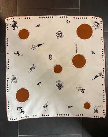 Seidentuch Vintage-Foulard EnSoie Zürich