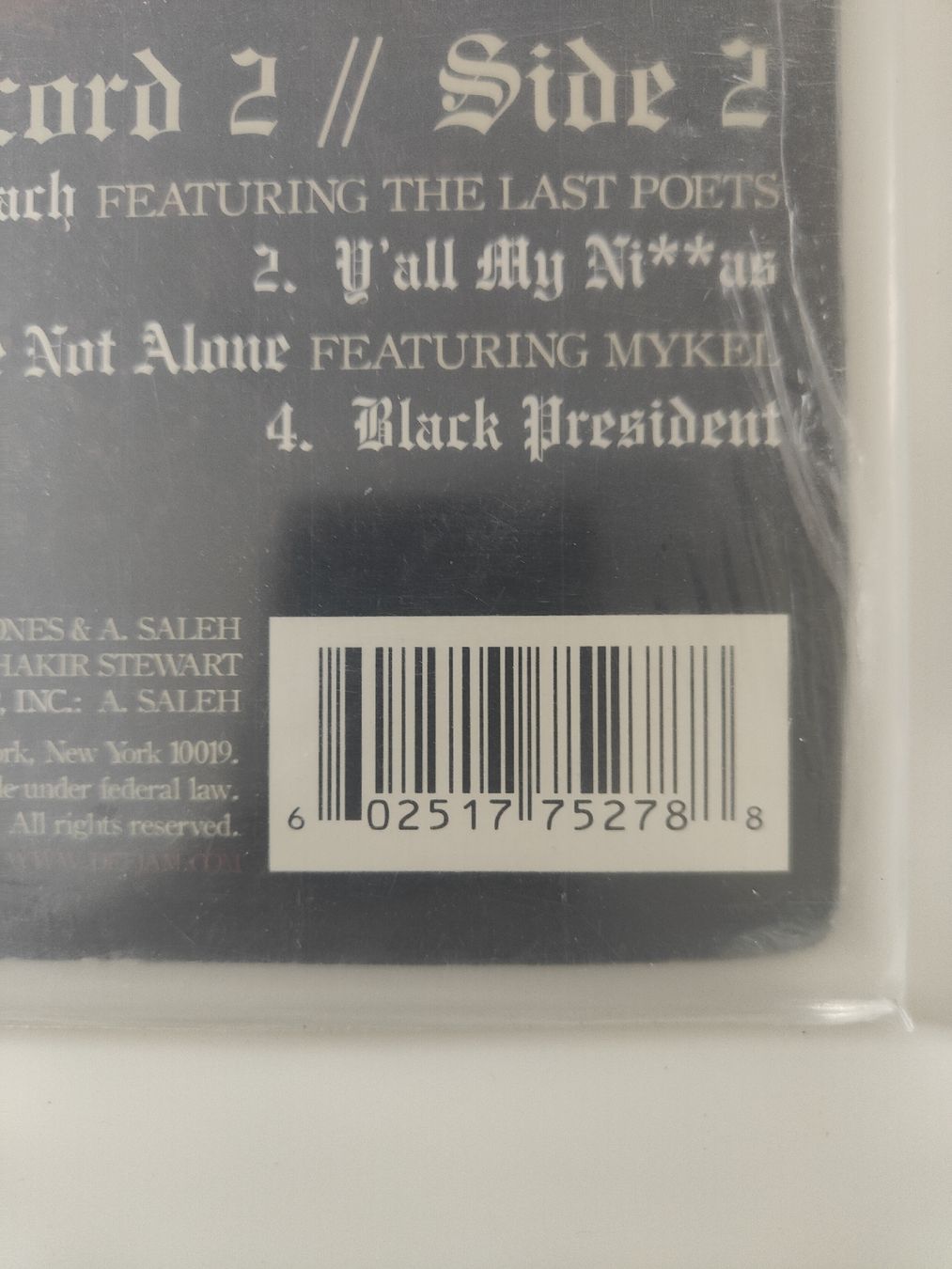 Dischi in vinile: Nas - Untitled Album 2008 First Press – Nuovo (secondo la descrizione) da Küssnacht am Rigi venduto da StokedPhilip 2