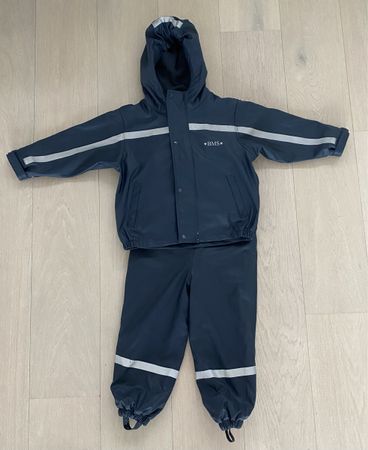 Kleiderpaket (gefütterte Matschhose+Matschjacke) bms Gr. 98