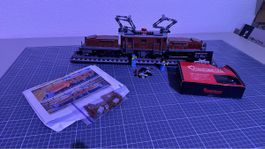 Lego Crocodile Lokomotive 10277 Set inkl. Licht ohne OVP