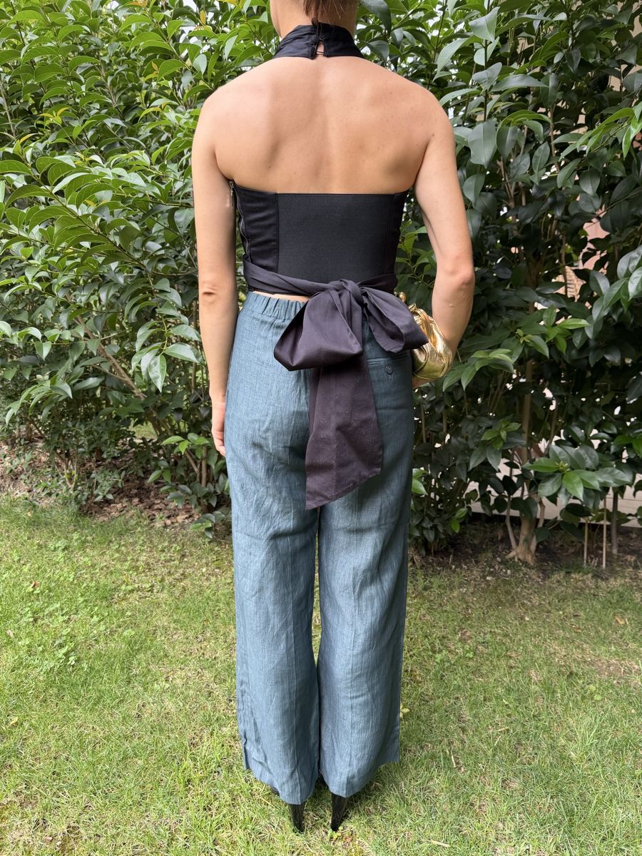Top: Black Halter Top Size S – Nuovo (secondo la descrizione) da Corsier GE venduto da Karol_save_planet 5