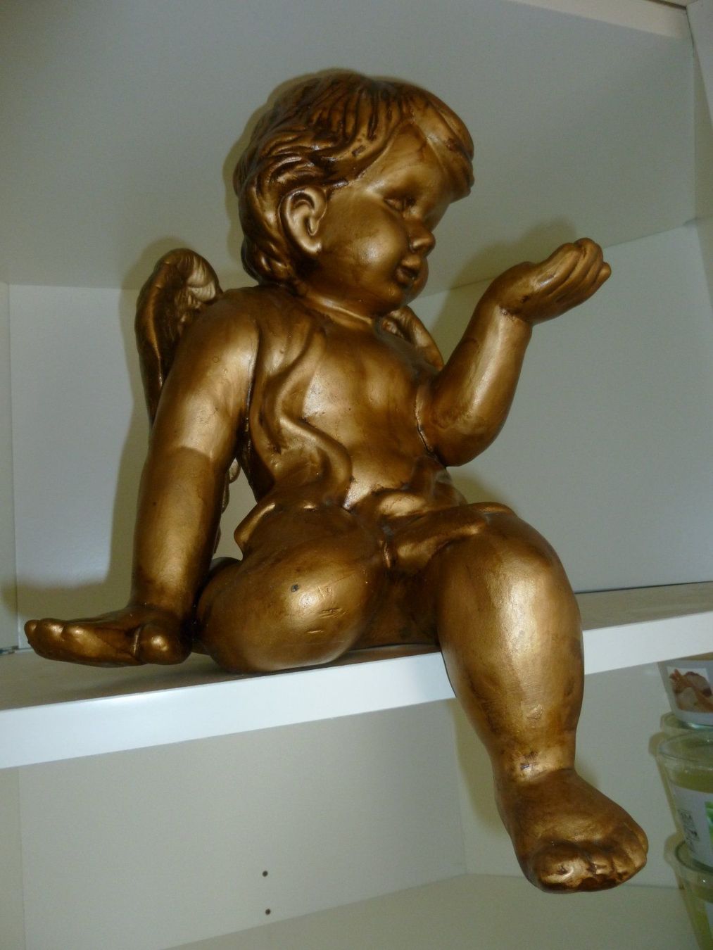 Statuette: schöner Engel, Kantenhocker – Usato da Romanshorn venduto da Ylea0
