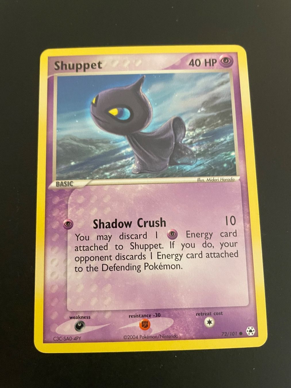 Pokémon Sammelbilder & Trading cards: Shuppet 72/101 EX Hidden Legends – Gebraucht aus Zürich von pokemon_cards