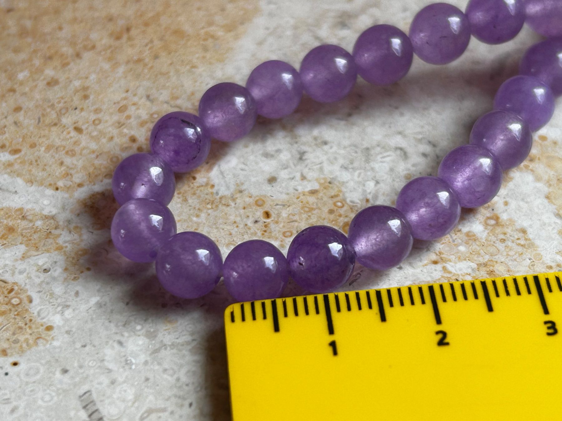 Bracciali & Braccialetti: Armband Amethyst ca 6mm (19.5cm) – Usato da Dittingen venduto da Bijoubelle 6