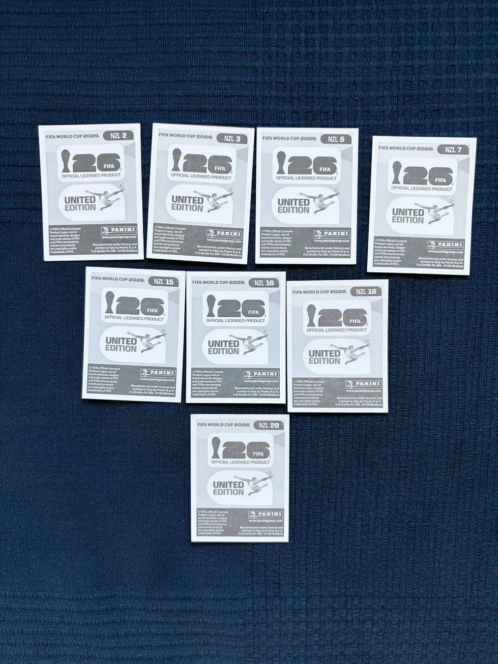 Panini Carte collezionabili: 8 Panini Sammelbilder von Neuseeland – Usato da Thalwil venduto da kon_v82n 1