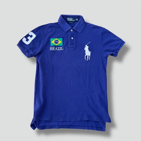 Polo Ralph Lauren Brazil poloshirt t-shirt vintage streets