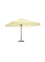 Sonnenschirm 3 x 3 m  Beige  Neu