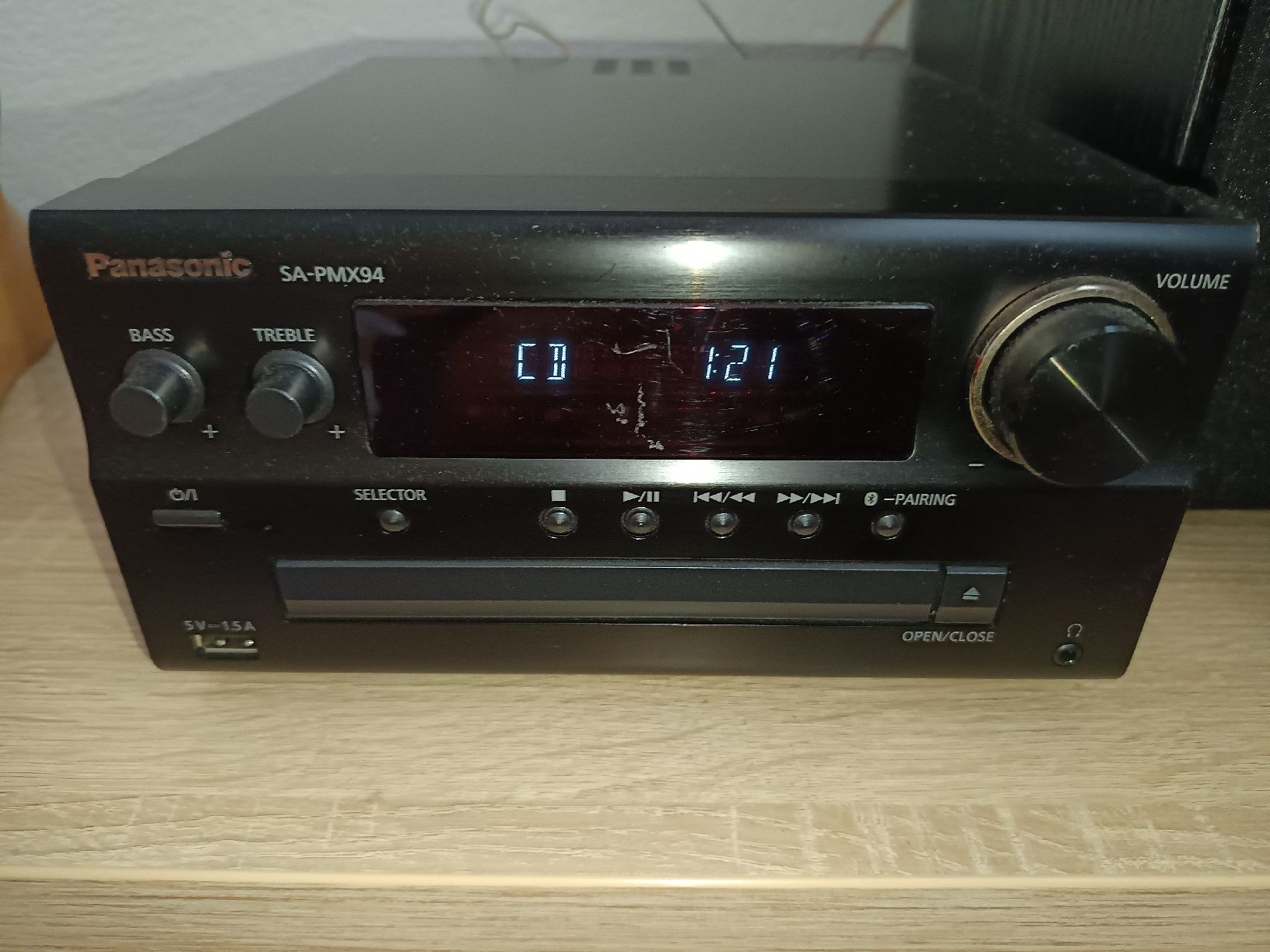 Panasonic Lettore multimediale & Streamer: Panasonic Stereo Anlage SA-PMX94 mit 2 Lautsprecher – Usato da Olten venduto da Slaven_Todorovic 1