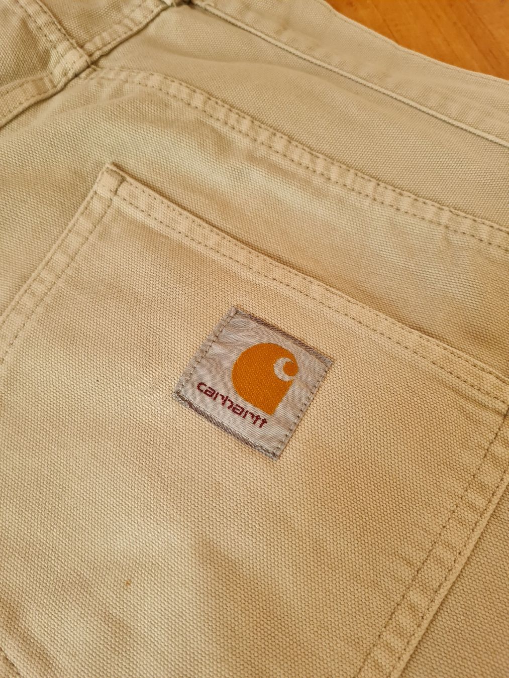 Carhartt Jeans: Carhartt Newel Pant - Taille 33 - Beige clair – Usato da Pâquier-Montbarry venduto da adr_g926 2