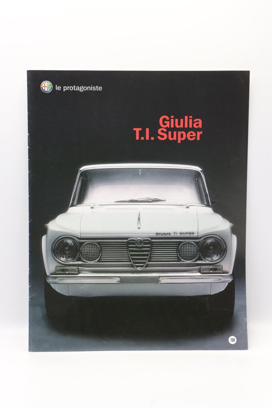 Alfa Romeo Dokumente: Alfa Romeo Giulia T.I. Super Le Protagoniste Prospekt – Gebraucht aus Bühl b.Aarberg von