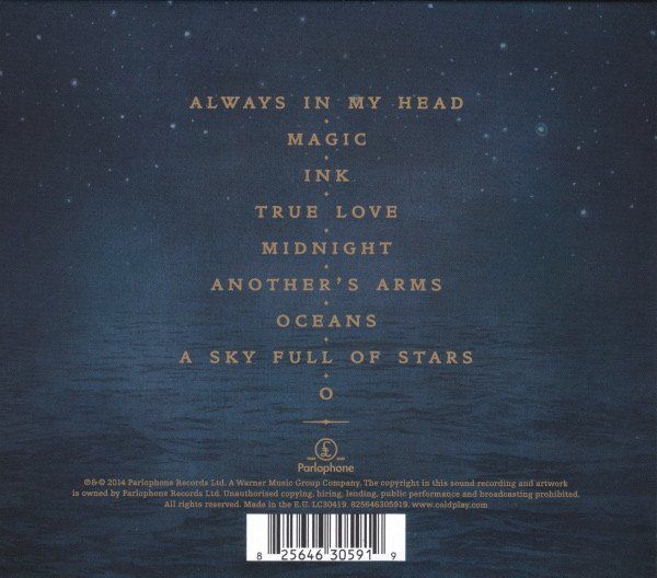 CD: CD Coldplay - Ghost stories (2014) – Usato da Möriken AG venduto da mineralia 1