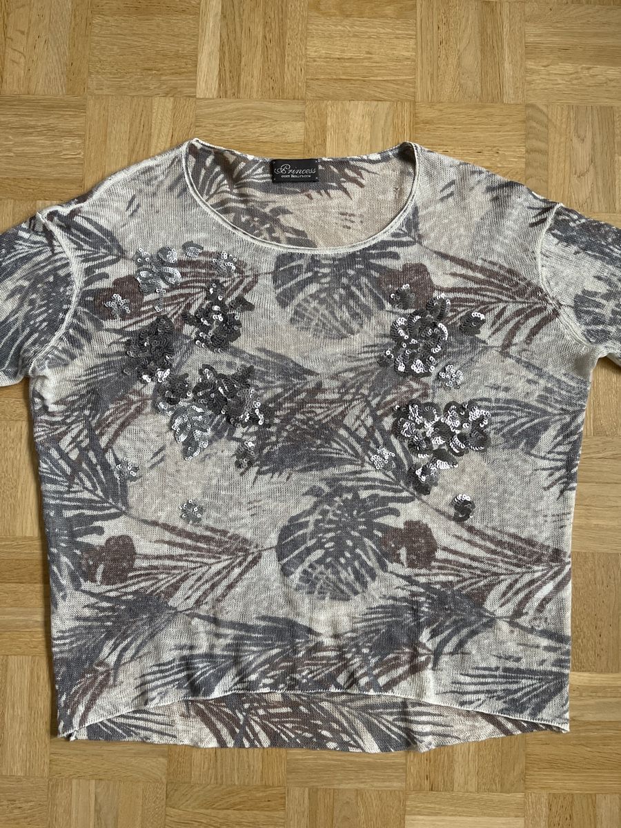 Princess goes hollywood T-shirt: Princess goes Hollywood, leichter Pullover, Gr. 38, Leinen – Usato da Zürich venduto da Kleanthy 6