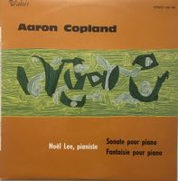Aaron Copland – Sonate/Fantasie pour Piano (LP)