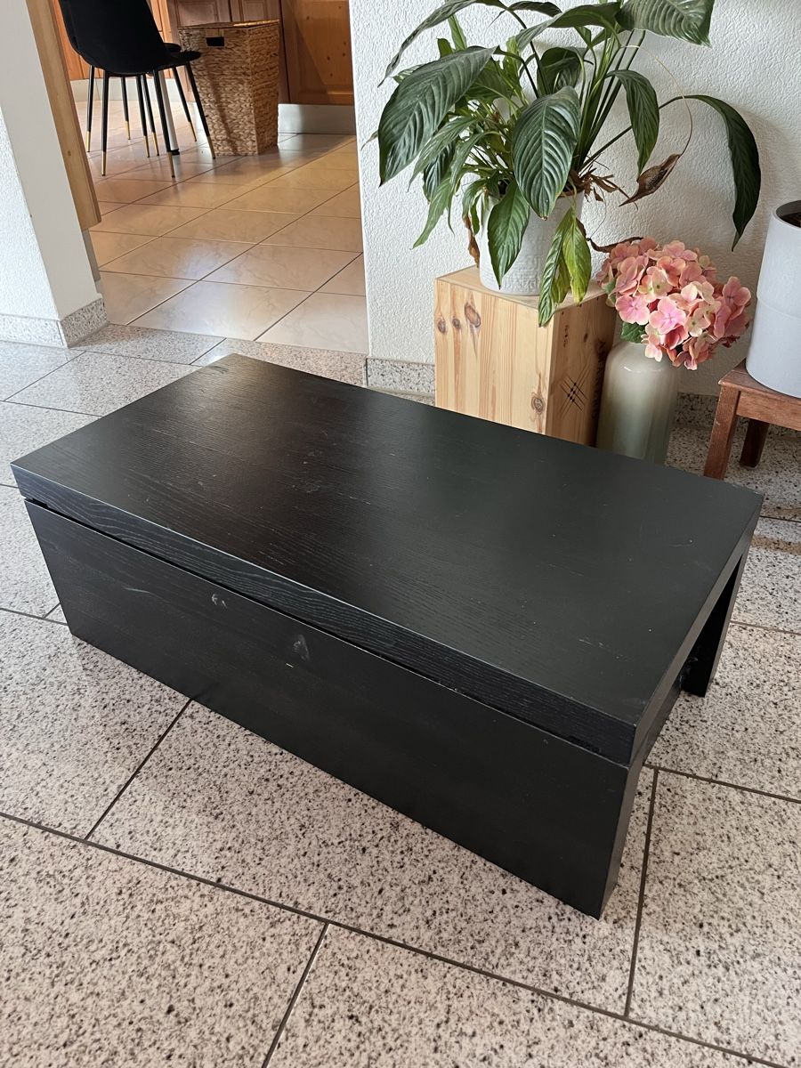 Ikea Cassapanche: Ikea Malm Truhe / Beistelltisch – Usato da Rickenbach b. Schwyz venduto da stoefii