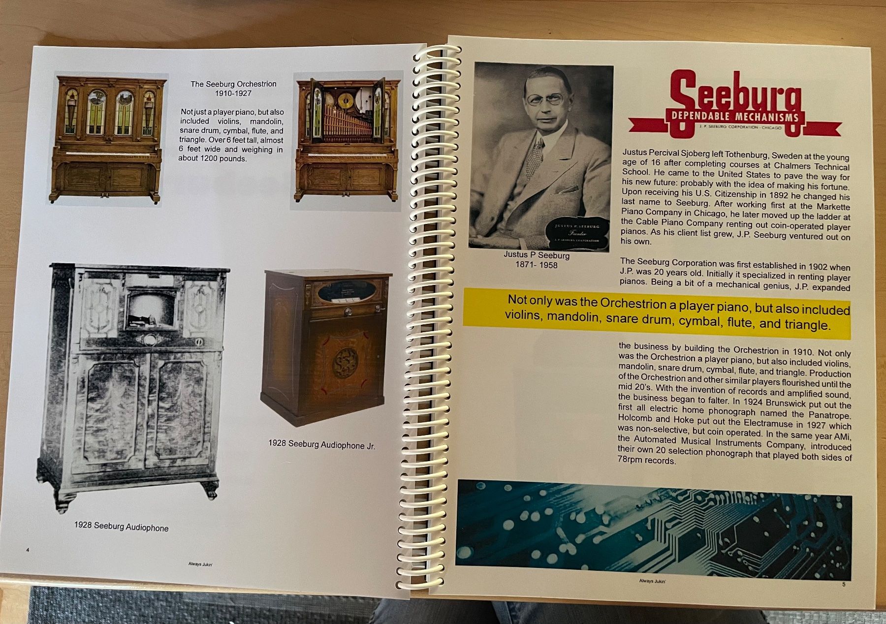 Seeburg Musiktruhen: Wunderschönes Buch Seeburg A Jukebox History - neu – Neu (gemäss Beschreibung) aus Adligenswil von Decor-Tech 1