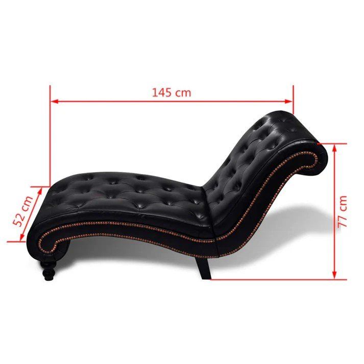 Sedie a sdraio: Chaise longue Marron Similicuir – Nuovo e nell'imballaggio originale da Broc venduto da SensuriMaison 5