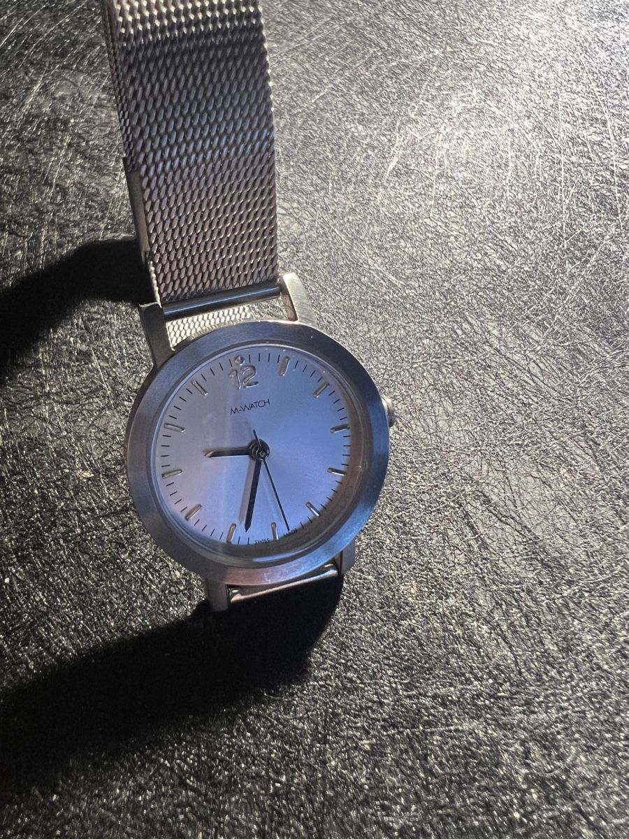 Mondaine Orologi: Mondaine M-Watch Uhr – Usato da Laufen venduto da groove60 1