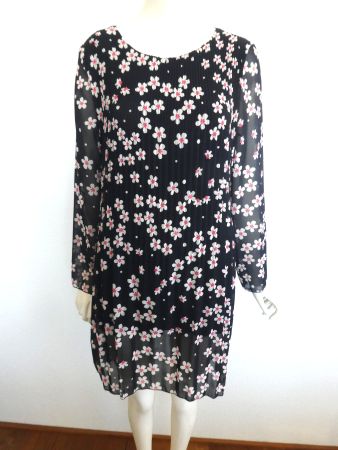PIAZZA ITALIA Kleid geblümt, Gr. 36/38