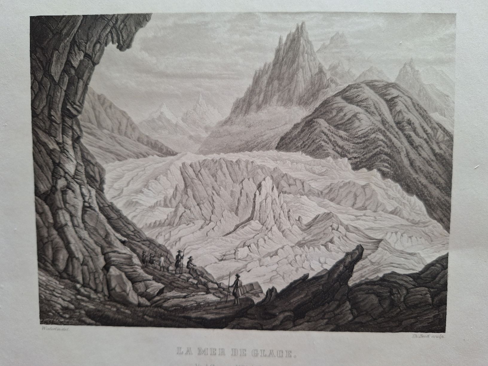 Incisioni: LA MER DE GLACE – Usato da Bevaix venduto da bohrap