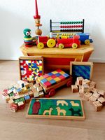 Vintage Design Holzspielzeug Klötze Disney Brio 50er 60er