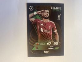Carte de Foot Cody Gakpo Liverpool Stealth Strike