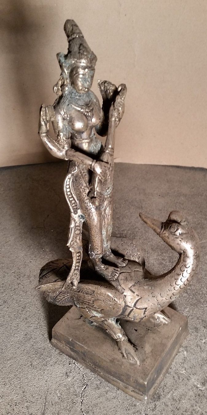 Figuren: Figur aus Metall; Vishnu mit Garuda – Gebraucht aus Herrliberg von AlexandraBopp 3