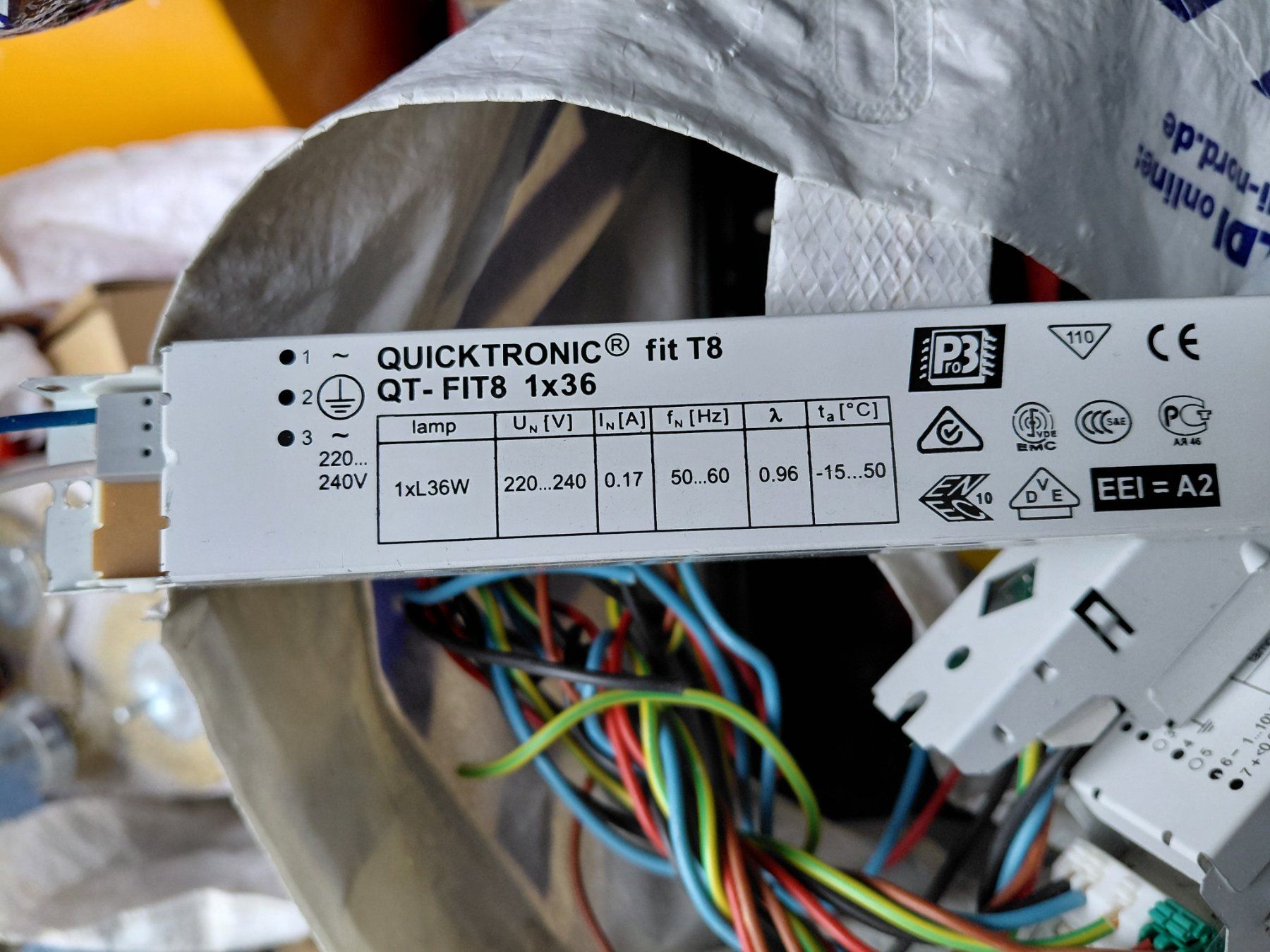 Osram Componenti elettronici: Osram EVG Elektronische Vorschaltgeräte – Usato da Wetzikon Zh venduto da club007 5