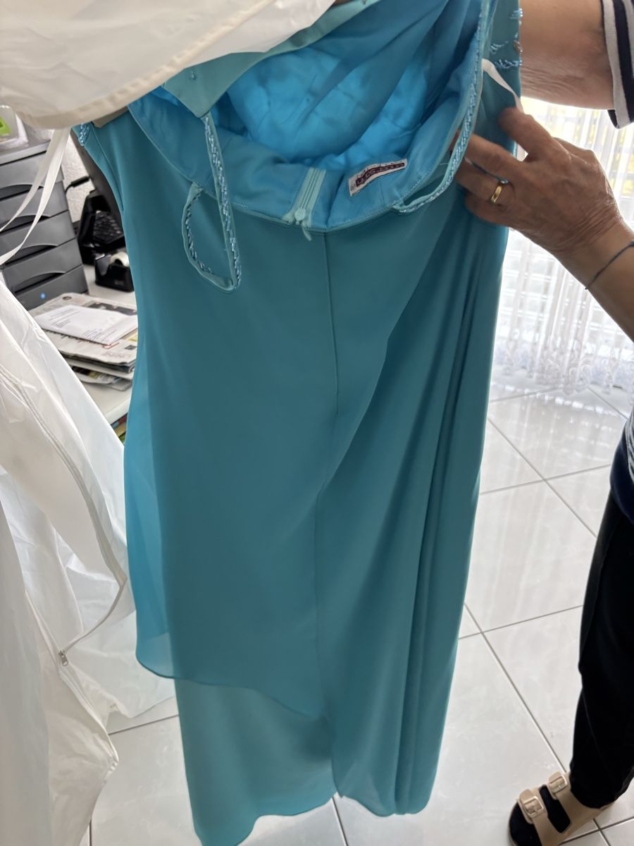 Vestiti: Kleid blau - Hochzeit/Ball/ Abschluss – Usato da Fislisbach venduto da secondhandF 1