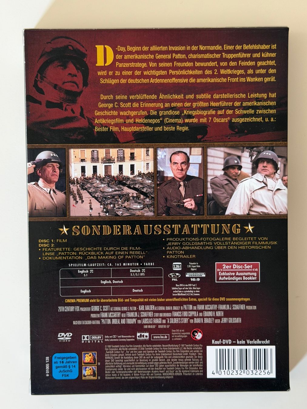 Alle DVDs: DVD Patton im Schuber – Neu (gemäss Beschreibung) aus Altstätten SG von sheamus 1