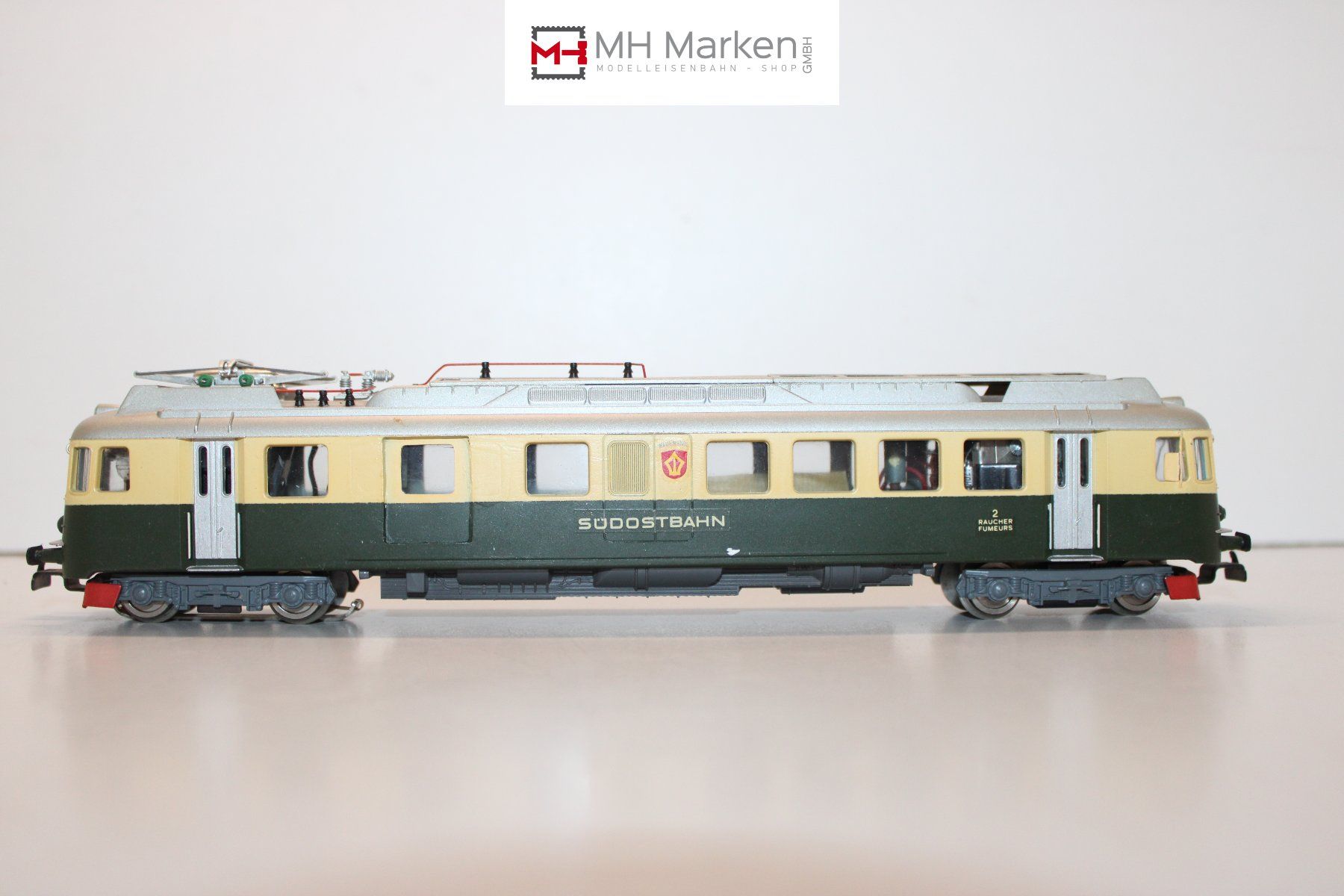 Hag Modellini di ferrovie: LIMA/HAG Eigenbau Südostbahn SOB RBDe 4/4 AC Analog H0 – Usato da Basel venduto da mhmarken