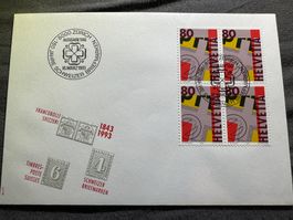1993 FDC Ersttagumschlag