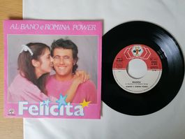 Al Bano & Romina Power - Felicita 7" Vinyl Single 1982 It...