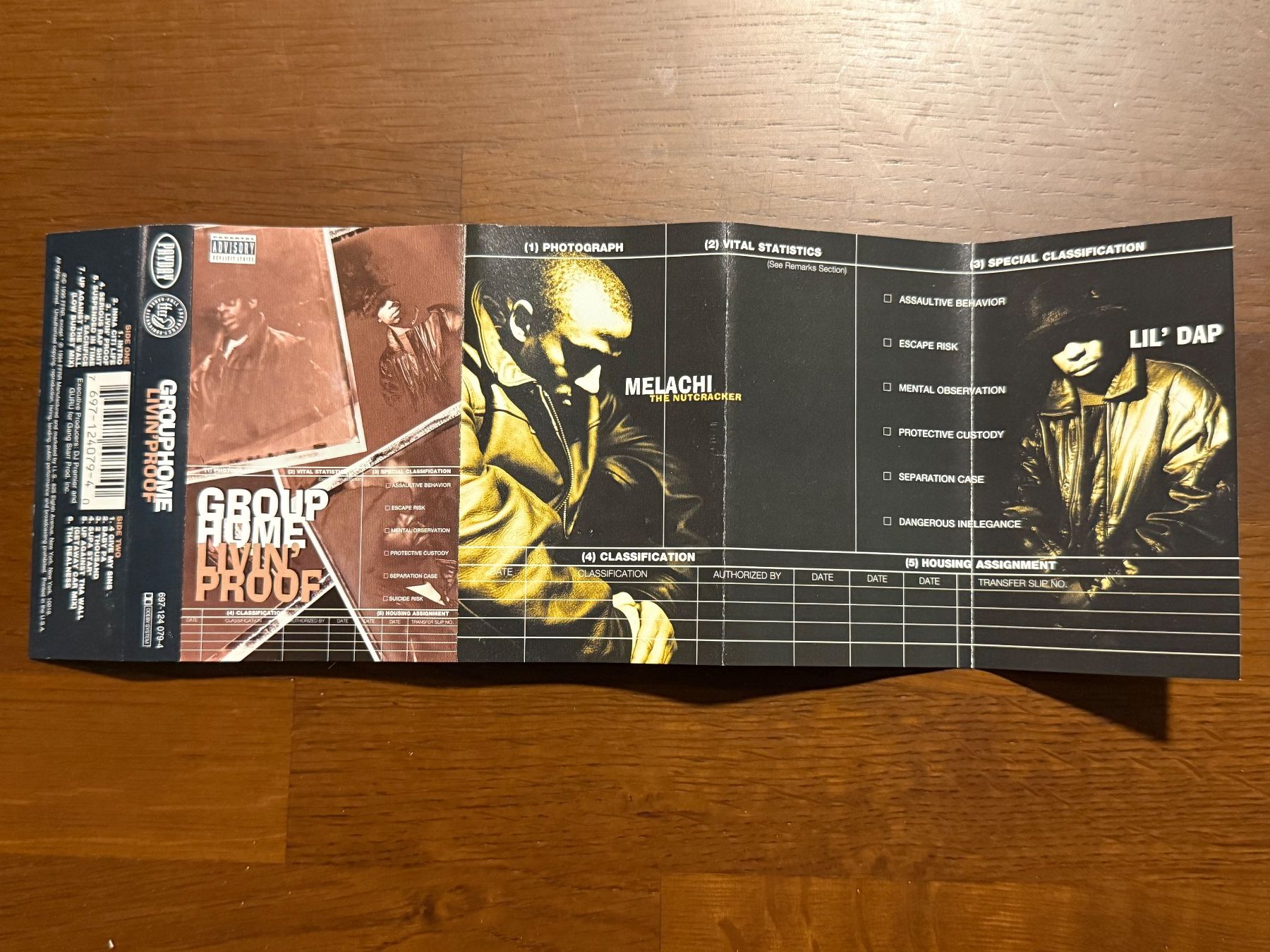 Musicassette: Group Home - Livin' Proof / Cassette Rare MC – Usato da Delémont venduto da cpop 2