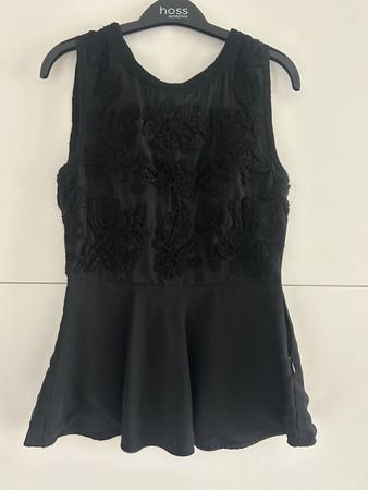 Damen Oberteil schwarz Grösse S Zara