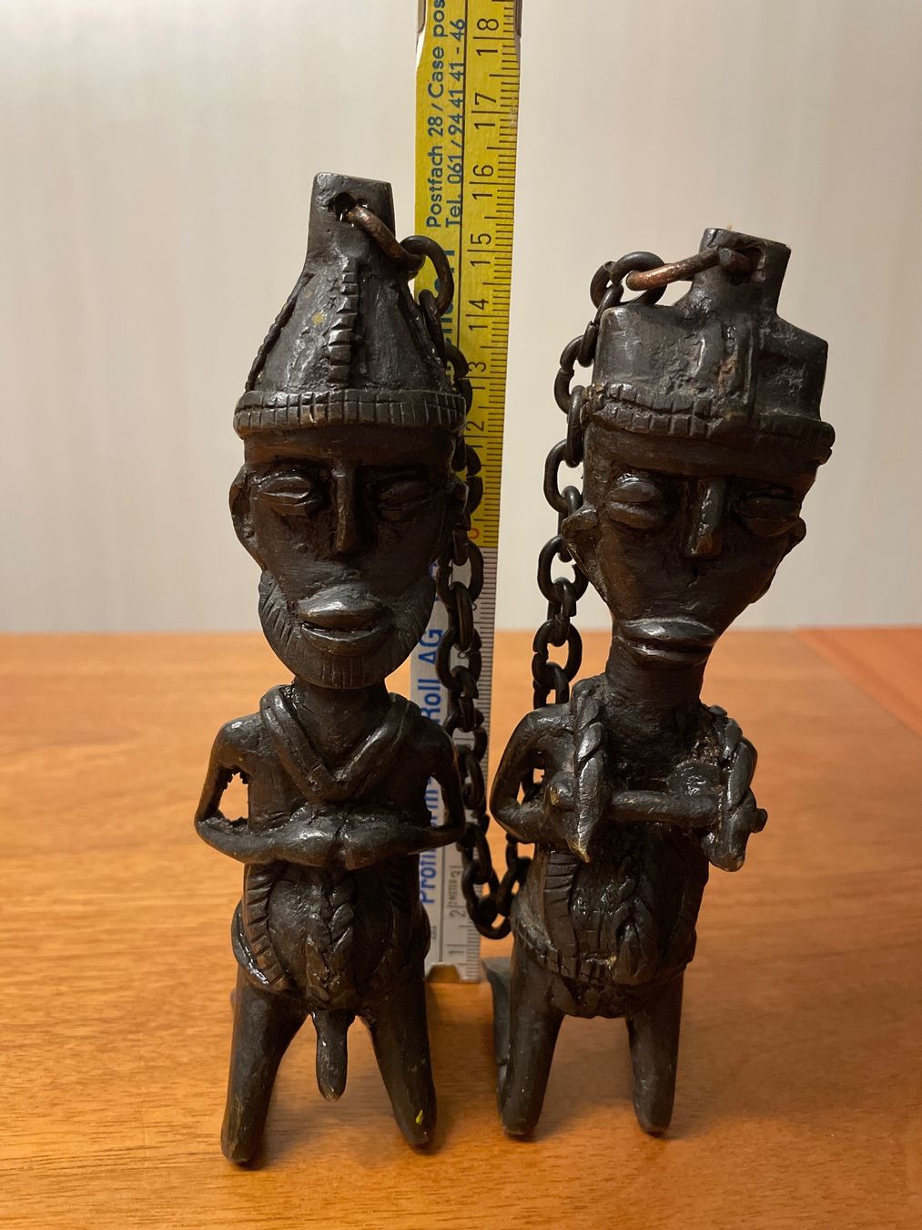 Figuren: Antike Edan Ogboni Bronzefiguren Yoruba Nigeria 16,5cm – Gebraucht aus Wettswil von mar_n62n 5