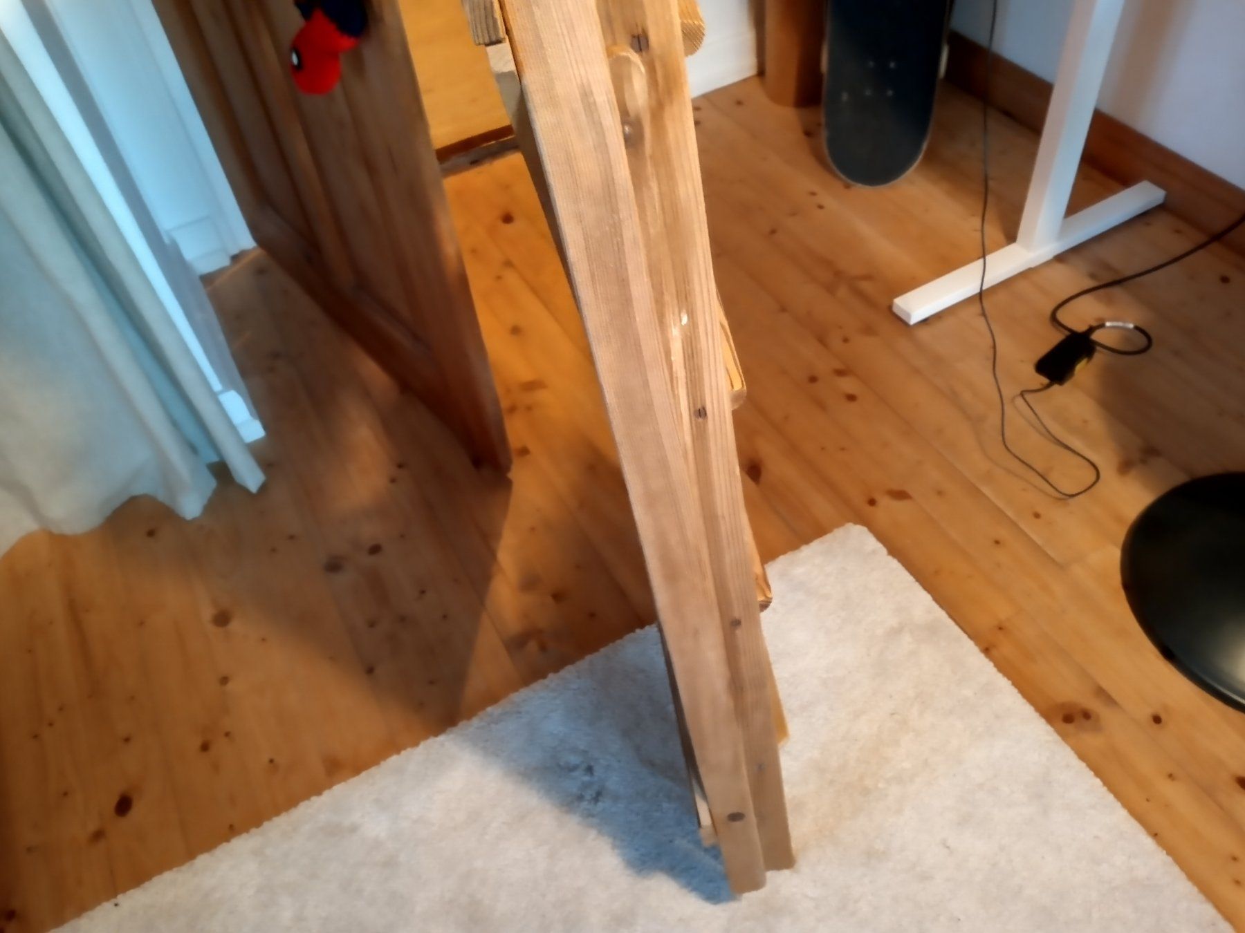 Scale: Alte Holz Leiter abgelaugt – Usato da Prez-vers-Siviriez venduto da Monija70 7