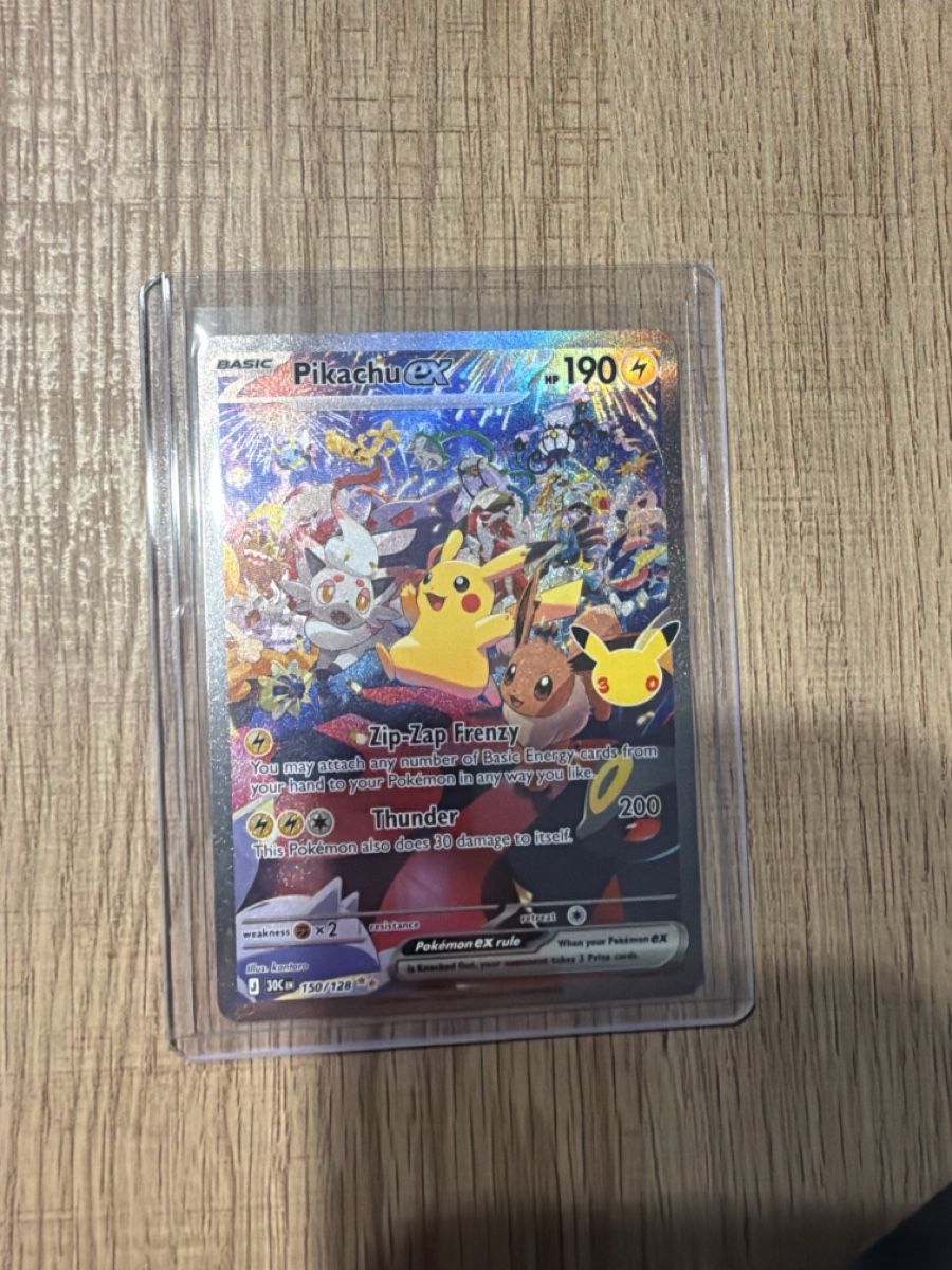 Pokémon Cartes à collectionner: Pikachu EX 150/128 EN – D'occasion à Hagendorn par masterchieff