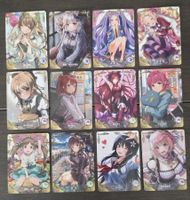 12 Cards RARE Goddess Story TCG Sexy Waifu Holo