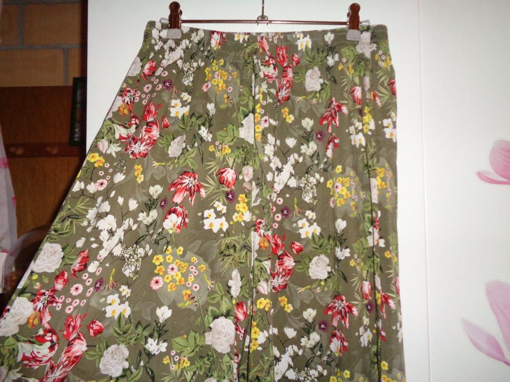 Kinder Mädchen Sequined Hochbund Transparentes Netz Weite Beine Hosen