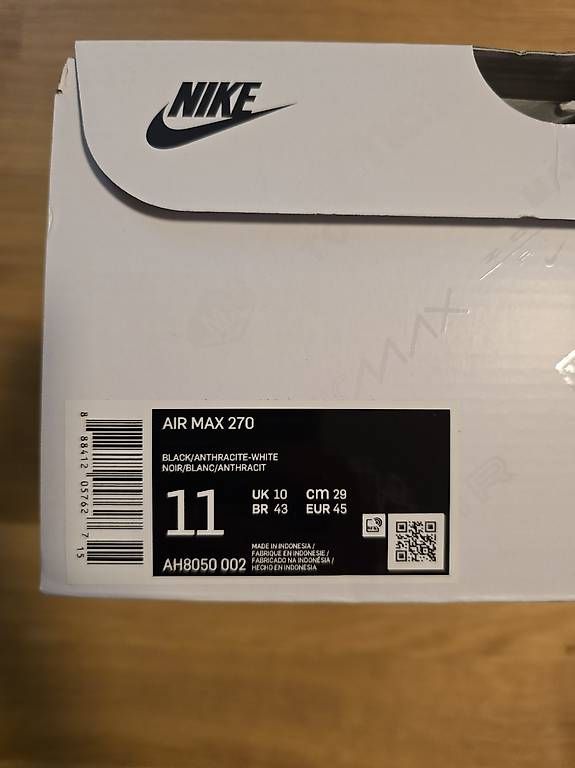 Herrenschuhe: Nike Air Max 270 Gr. 11 / 45 Neu – Gebraucht aus Wil SG von Niike1 4