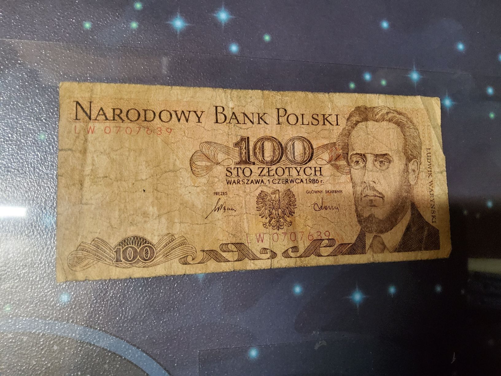 Banknoten: Banknote Polen 1986 – Gebraucht aus Herisau von Nluanalucas