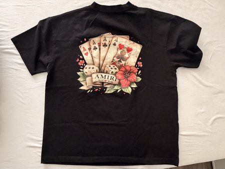 T-Shirt Amiri schwarz Grösse M