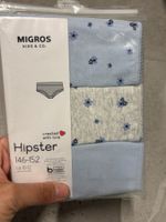 Lot 3 slip hipster fille taille 146 - 152 neuf