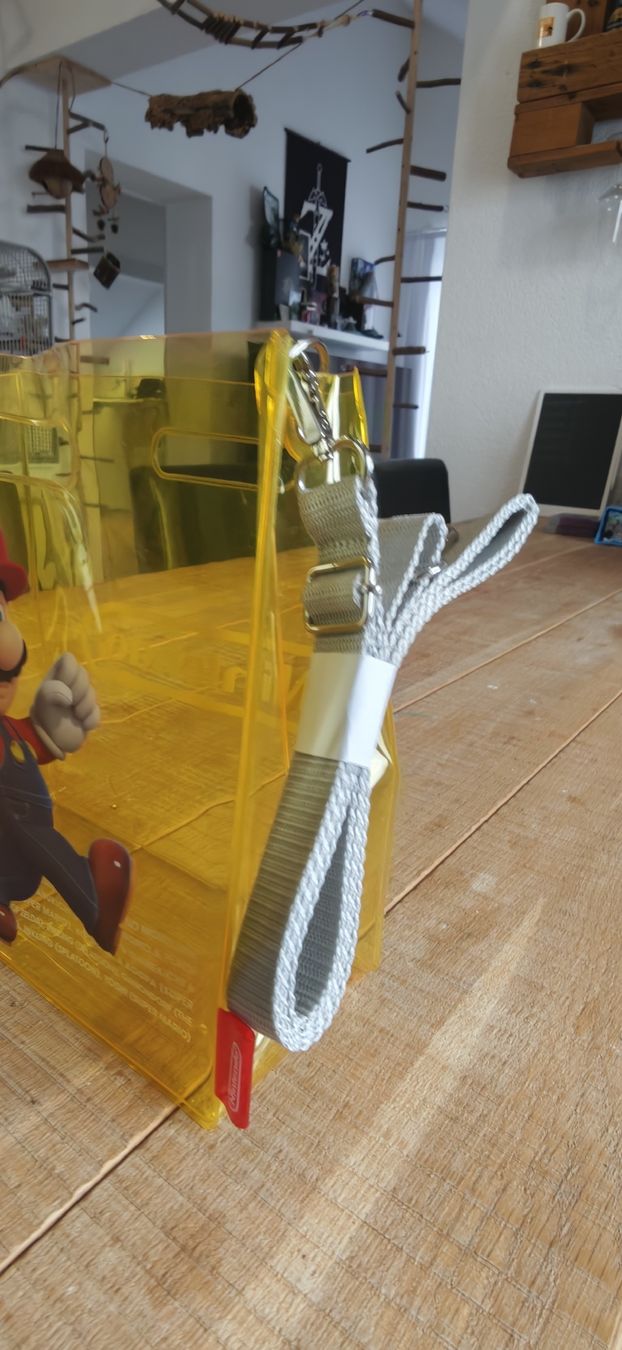 Borse: Super Mario - Transparent / Plastik Tasche mit Schlaufe – Nuovo (secondo la descrizione) da Romanshorn venduto da Gaming-Anime_StoreCH 2