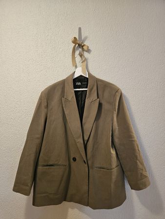 Zara Blazer, Khaki, Grösse XL – Top Zustand!