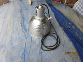 Pendelleuchte alu Industrie-Design