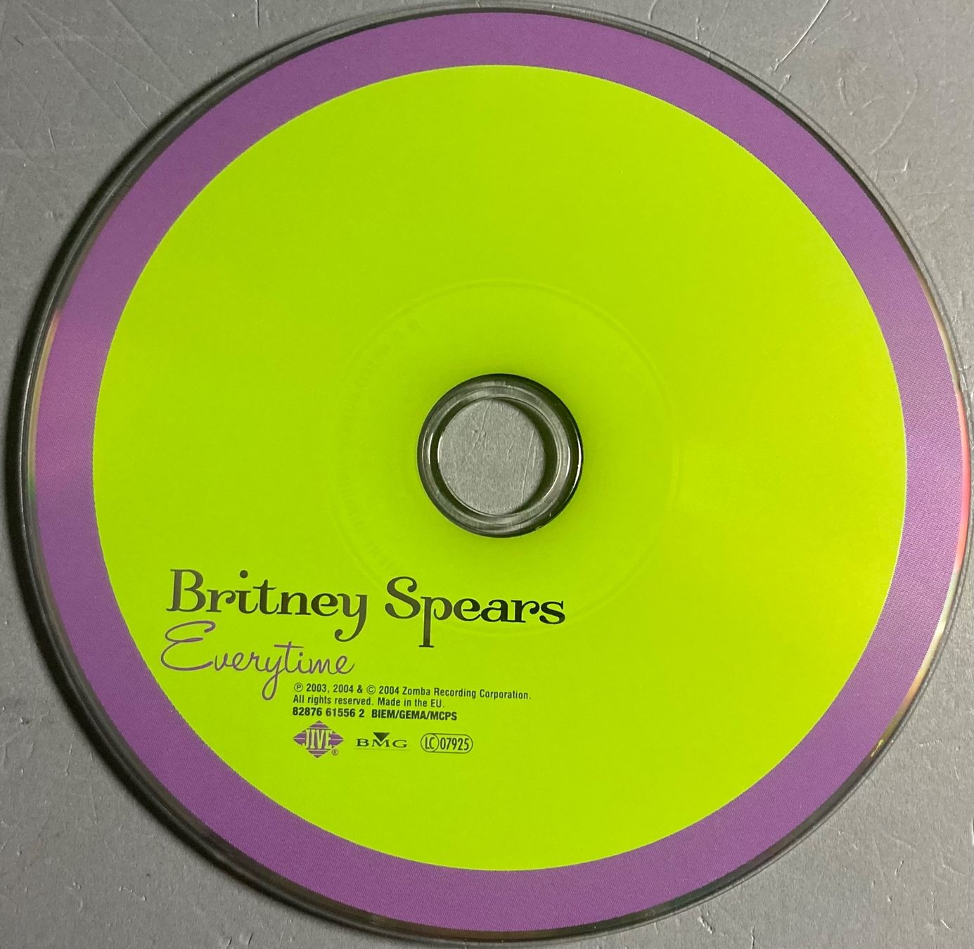 CDs: BRITNEY SPEARS - EVERYTIME – Gebraucht aus Poliez-Pittet von  2