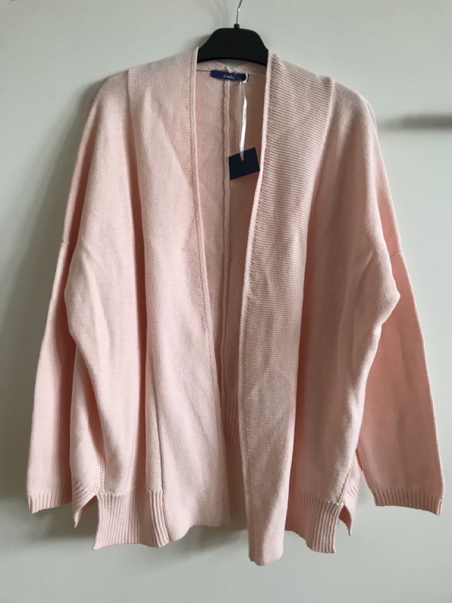 Gilets & Westen: Gilet rose poudré Solily, taille S oversize – Neu und originalverpackt aus Morges von sandy069